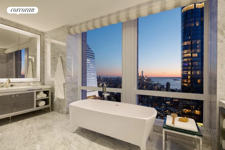 New York City Real Estate | View 35 Hudson Yards, 6404 | Full Bathroom | View 5