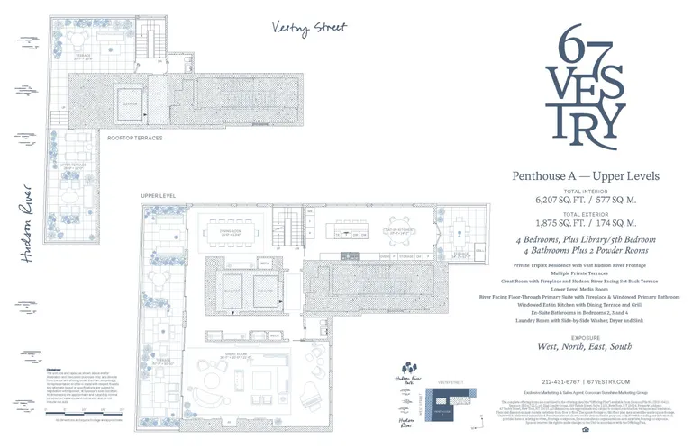 67 Vestry Street, PH | floorplan | View 35
