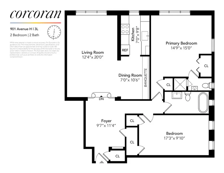 901 Avenue H, 3L | floorplan | View 10