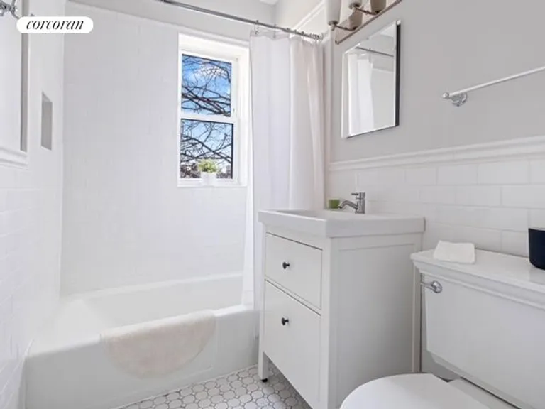 New York City Real Estate | View 302 Lafayette Avenue, 2 | Really Pretty Bathroom | View 4