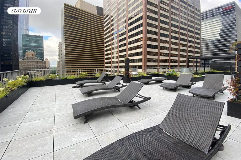 New York City Real Estate | View 150 West 51st Street, 1609 | Roof Deck | View 20