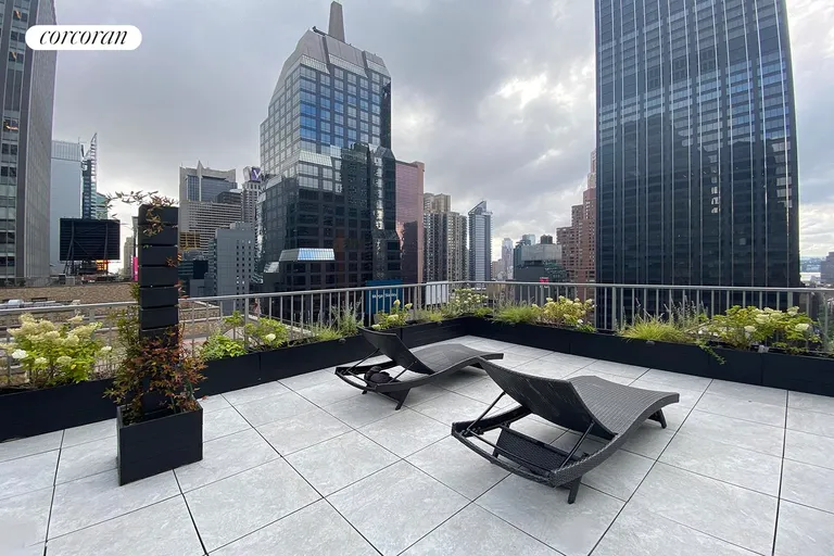 New York City Real Estate | View 150 West 51st Street, 1609 | Roof Deck | View 21