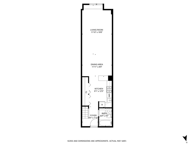 372 Fifth Avenue, 4C | floorplan | View 7