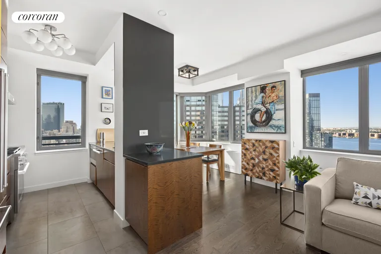 New York City Real Estate | View 500 West 43rd Street, 41A | Kitchen | View 3