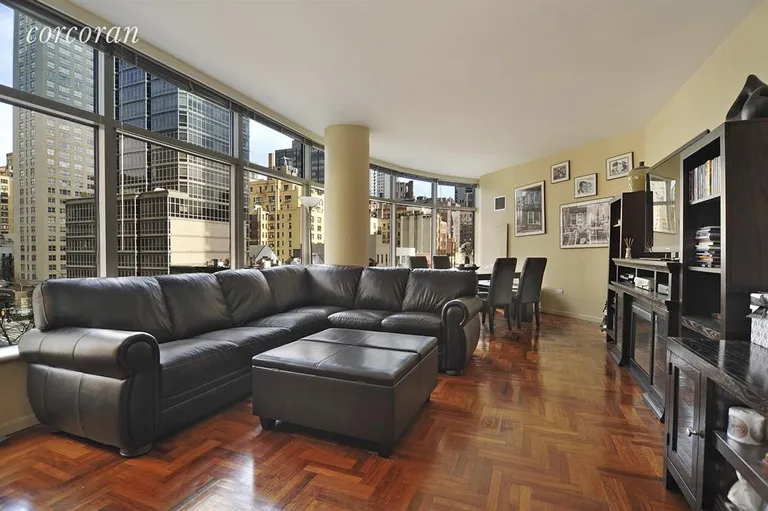 New York City Real Estate | View 250 East 54th Street, 6C | Living Room | View 4