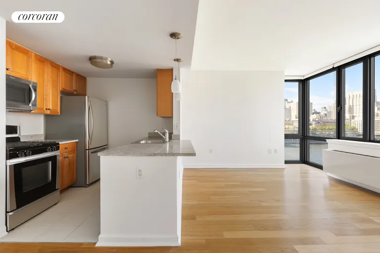 New York City Real Estate | View 425 Main Street, 10D | 1 Bed, 1 Bath | View 1