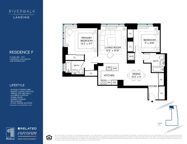 425 Main Street, 9F | floorplan | View 24