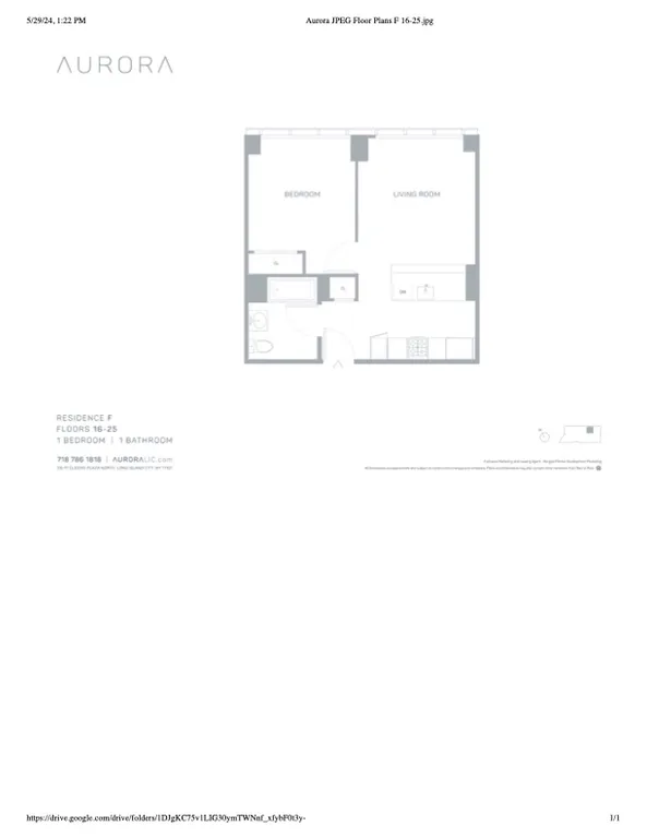 29-11 Queens Plaza North, 19F | floorplan | View 15