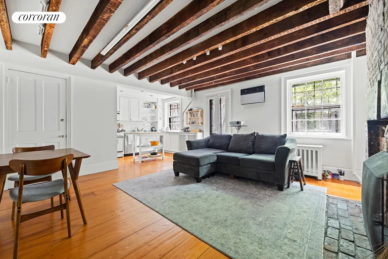 New York City Real Estate | View 138 State Street | Garden Level Living Room | View 14