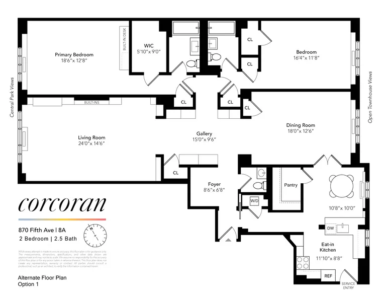 870 Fifth Avenue, 8A | floorplan | View 20