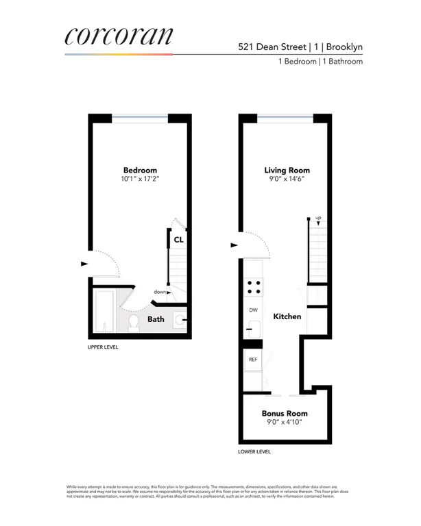 521 Dean Street, 1 | floorplan | View 7