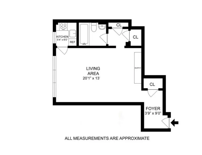 319 East 50th Street, 3B | floorplan | View 7