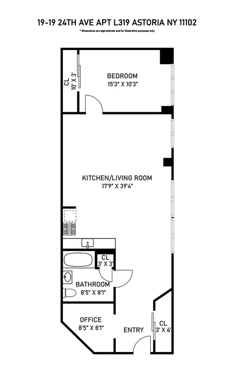 19-19 24th Avenue, L319 | floorplan | View 14