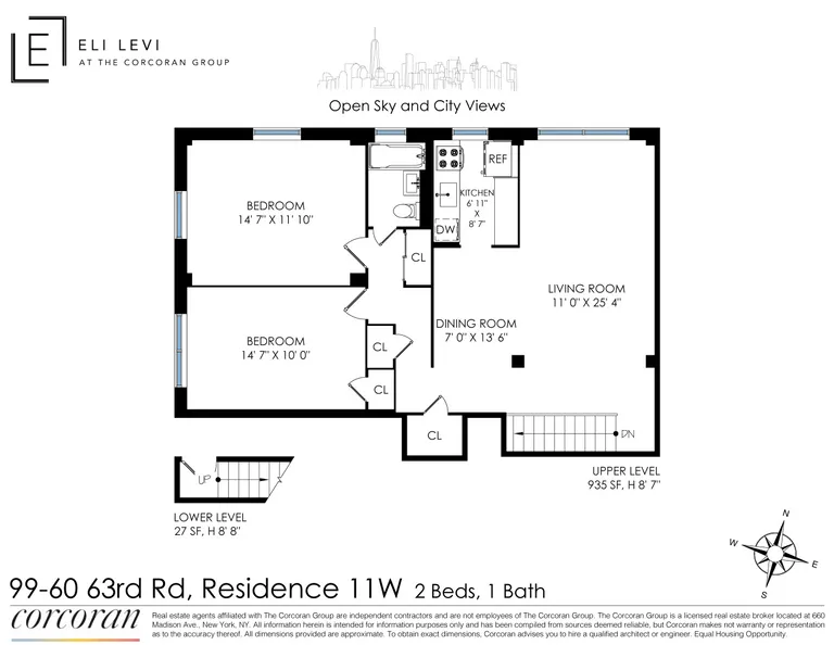 99-60 63rd Road, 11W | floorplan | View 22