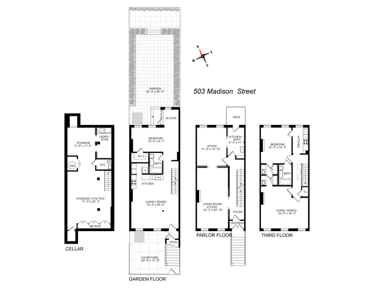 503 Madison Street | floorplan | View 20