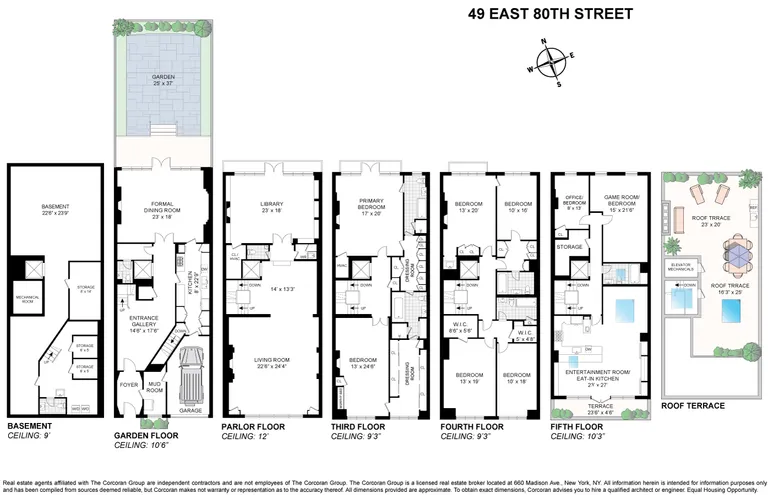 49 East 80th Street | floorplan | View 26