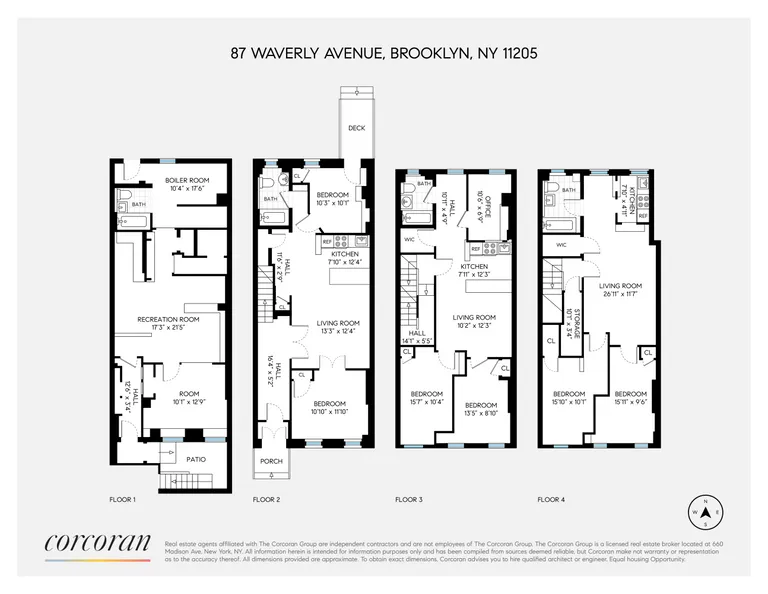 87 Waverly Avenue | floorplan | View 9