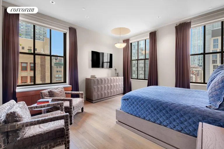 New York City Real Estate | View 130 West 30th Street, 18A | Bedroom #2 | View 23