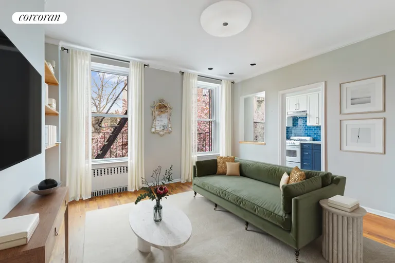 New York City Real Estate | View 395 3rd Street, 2 | 2 Beds, 1 Bath | View 1