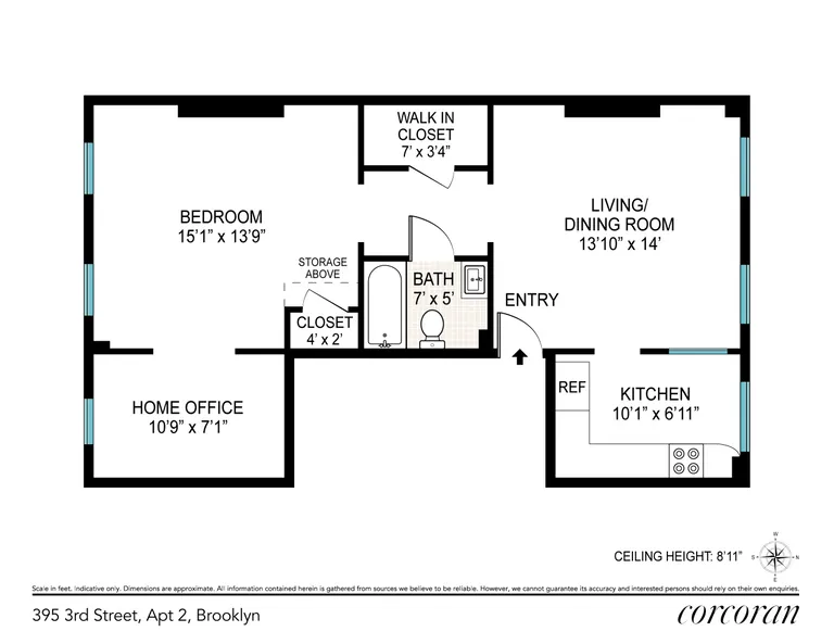 395 3rd Street, 2 | floorplan | View 10