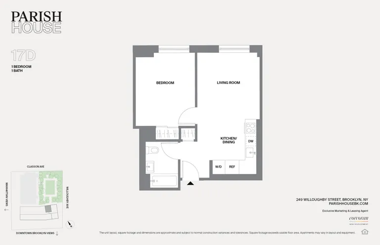 249 Willoughby Avenue, 17D | floorplan | View 36