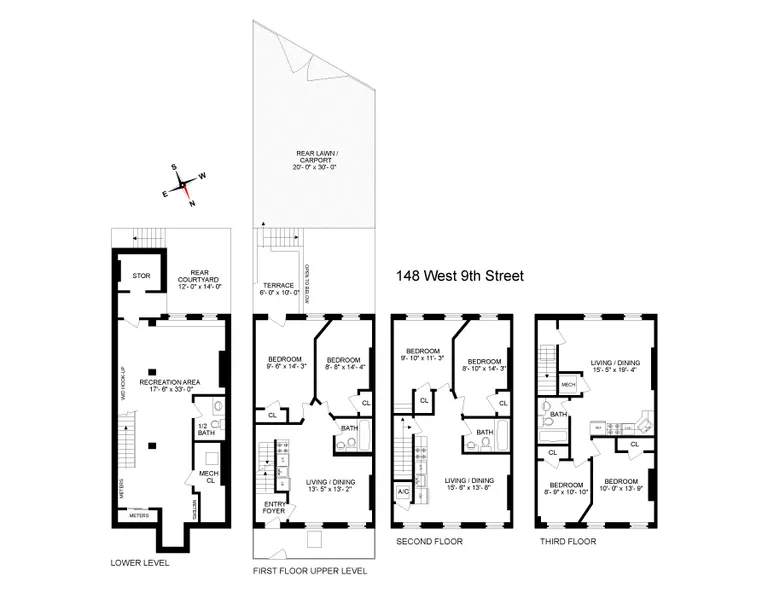 148 West 9th Street | floorplan | View 13