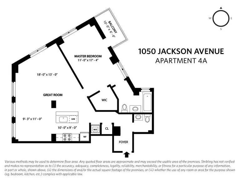 10-50 Jackson Avenue, 4A | floorplan | View 10