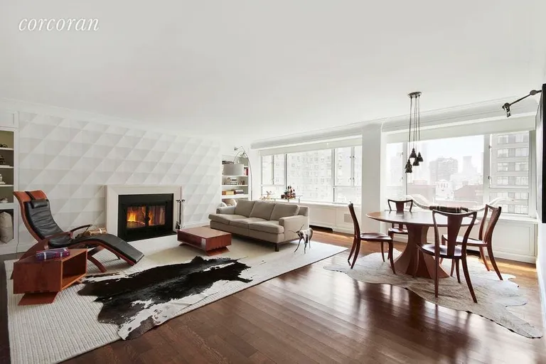 New York City Real Estate | View 200 East 66th Street, B1703 | Vast 21' x 24' Loft Like Living/Dining | View 2