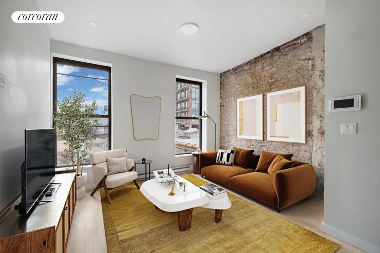 New York City Real Estate | View 53 Kent Avenue, 2R | 1 Bed, 1 Bath | View 1