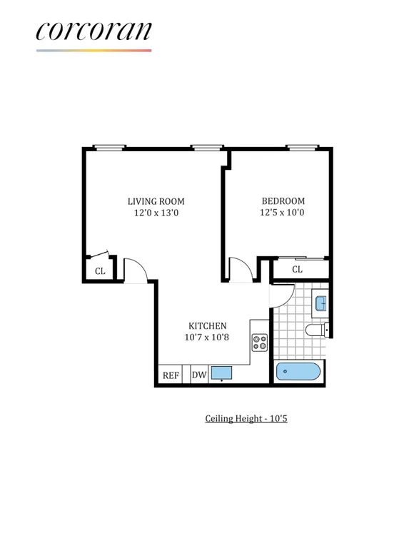 53 Kent Avenue, 2F | floorplan | View 7