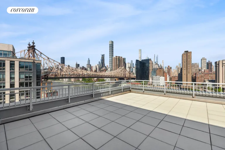 New York City Real Estate | View 425 Main Street, PH1C | Roof Deck | View 5