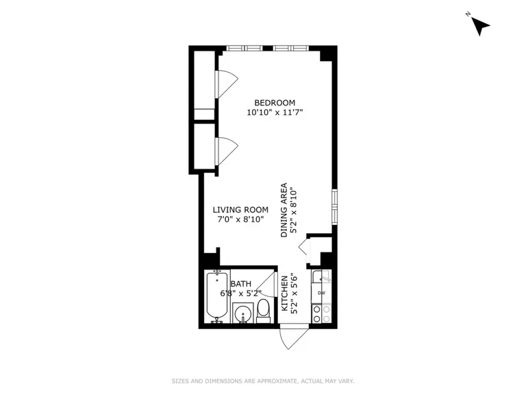 45 Tudor City Place, 801 | floorplan | View 8