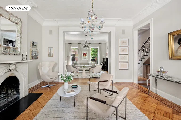 New York City Real Estate | View 224 Clinton Street | Parlor Sitting Area | View 3