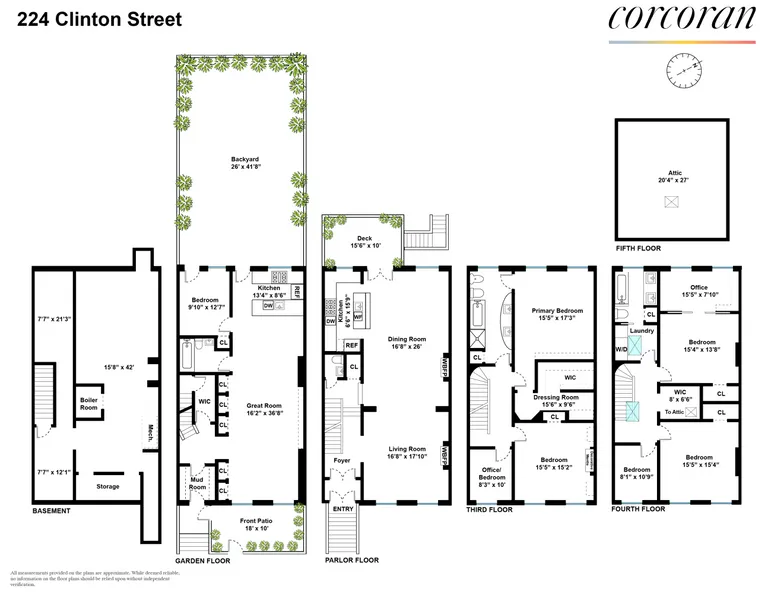 224 Clinton Street | floorplan | View 27