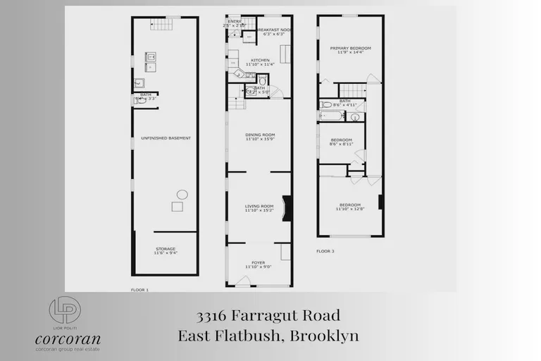 3316 Farragut Road | floorplan | View 12