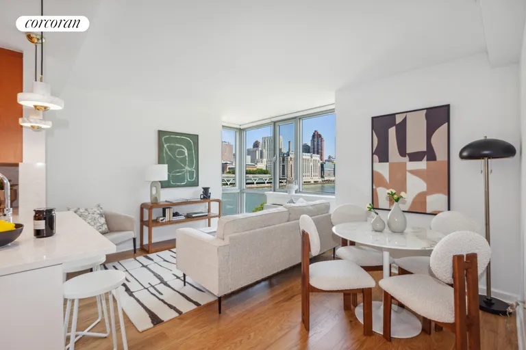 New York City Real Estate | View 425 Main Street, 7D | 1 Bed, 1 Bath | View 1