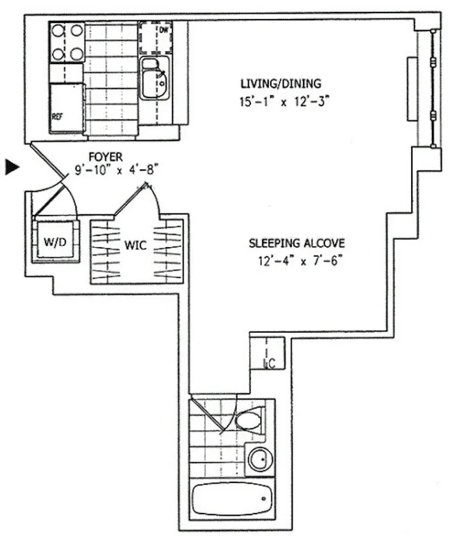 220 Riverside Boulevard, 10W | floorplan | View 13