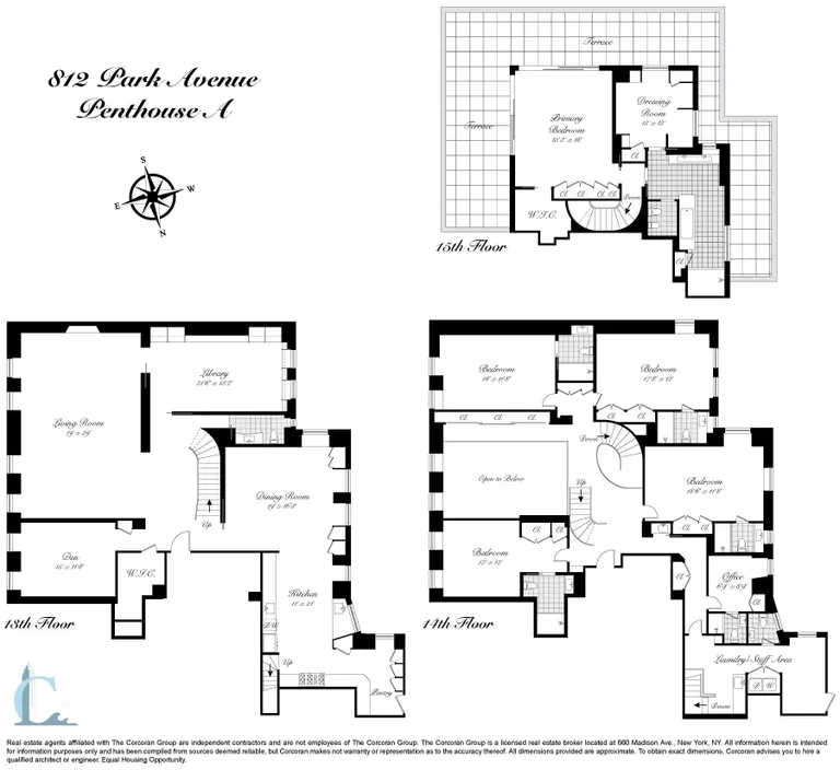 812 Park Avenue, PHA | floorplan | View 7