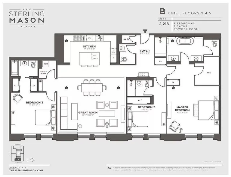 71 Laight Street, 5B | floorplan | View 24