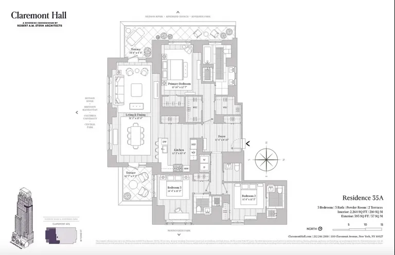 100 Claremont Avenue, 35A | floorplan | View 20