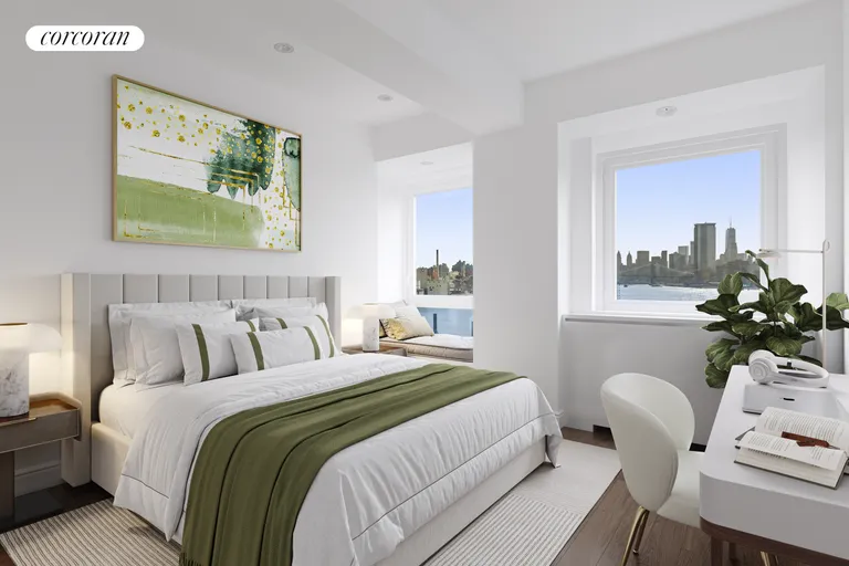 New York City Real Estate | View 440 Kent Avenue, 4B | Bedroom | View 10