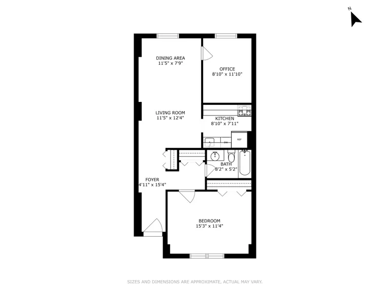 350 Albany Street, 4R | floorplan | View 7