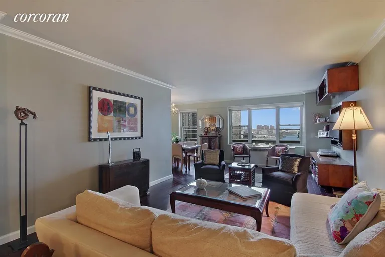 New York City Real Estate | View 525 East 86th Street, 19A | Living Room | View 3