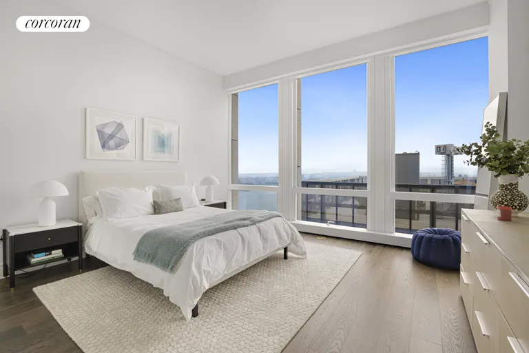 New York City Real Estate | View 35 Hudson Yards, 7802 | Primary Bedroom | View 7