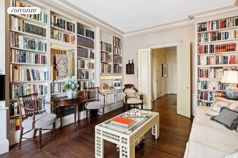 New York City Real Estate | View 920 Fifth Avenue, 8A | Library | View 6