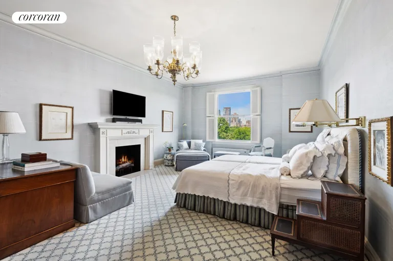 New York City Real Estate | View 920 Fifth Avenue, 8A | Primary BR w WBF and Park views | View 9
