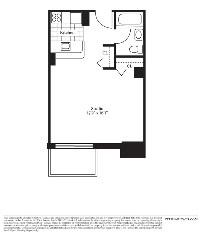 344 Third Avenue, 12F | floorplan | View 10