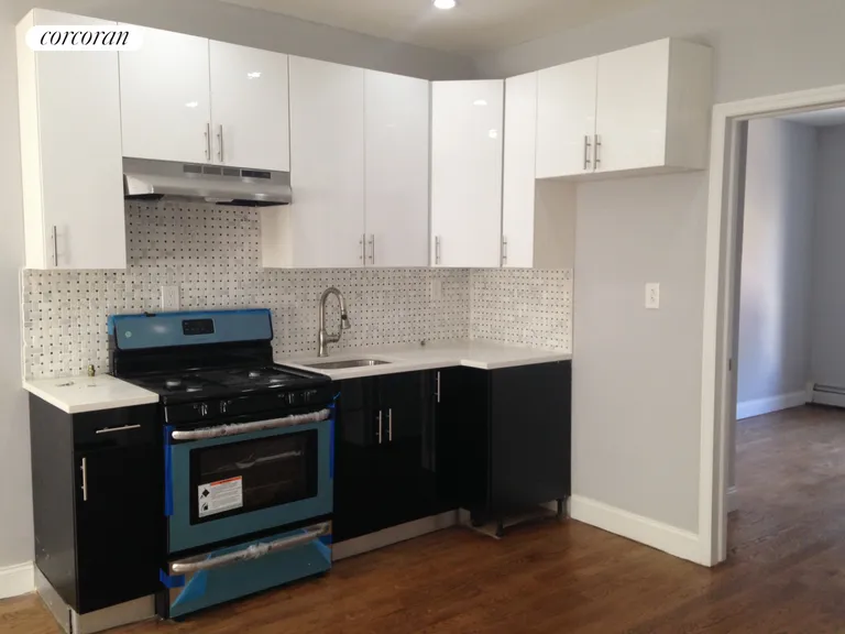 New York City Real Estate | View 85 Arlington Avenue | Parlor Level Kitchen | View 15