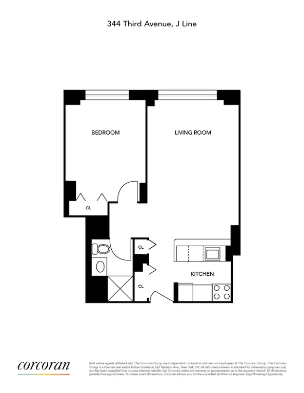 344 Third Avenue, 5H | floorplan | View 7