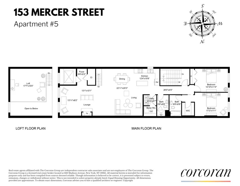 153 Mercer Street, 5 | floorplan | View 13